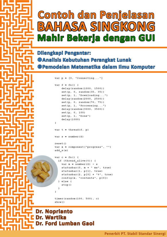 Contoh dan Penjelasan Bahasa Singkong: Mahir Bekerja dengan GUI