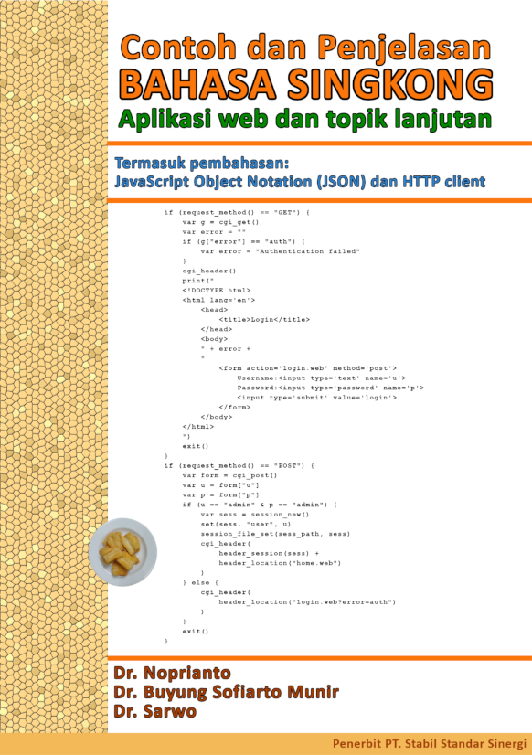 Contoh dan Penjelasan Bahasa Singkong: Aplikasi Web dan Topik Lanjutan